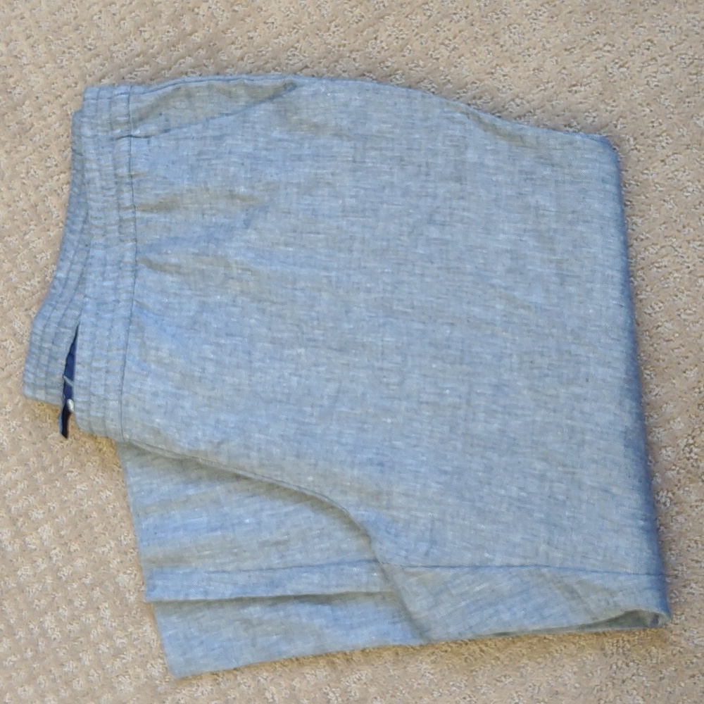 Lands End linen crop pants 26W - EUC